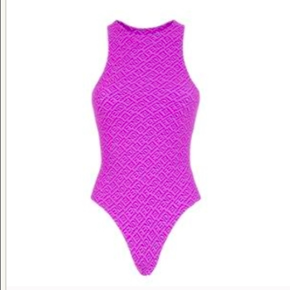 (SOLD) Fendi Skims Pink Bodysuit